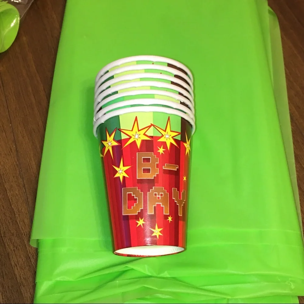 Pixelated Party Kit Minecraft Theme